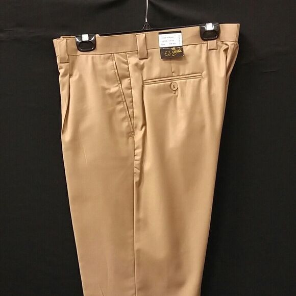 MEN'S E J SAMUEL TAUPE 1B SINGLE BREAST SUIT 42R - Picture 6 of 7